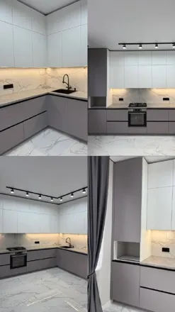 Серо-белая кухня — кухня на заказ от RO МЕБЕЛЬ, фото 6